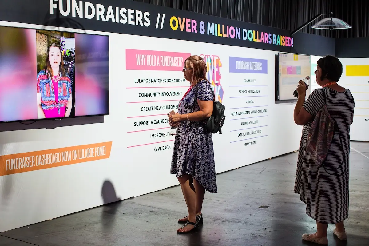 Fundraiser Event with People